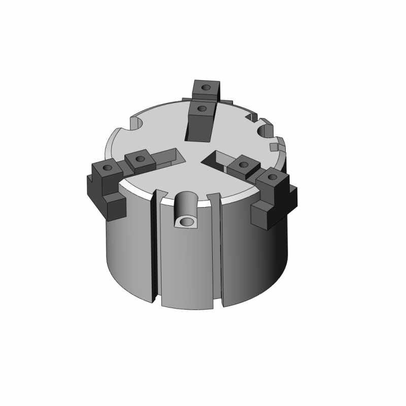 SMC Mhs3 Tutucu, 3 Parmak Ø63mm MHS3-63D