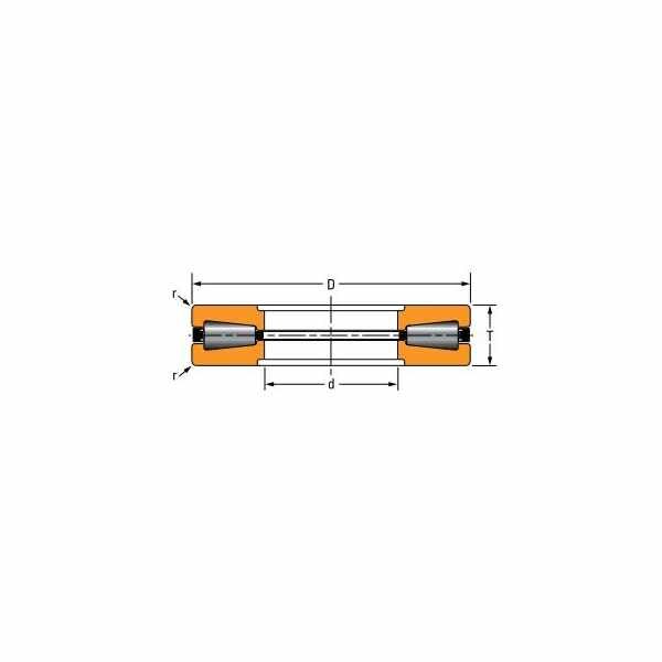 TIMKEN T921-902A1  Konik makaralı rulmanlar