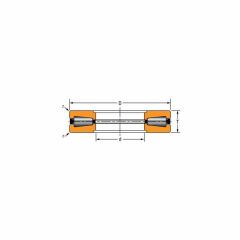 TIMKEN T921-902A1  Konik makaralı rulmanlar