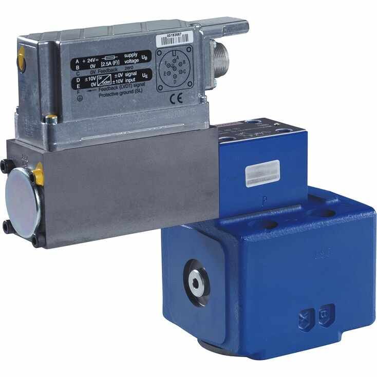 Rexroth 0811402152 Oransal, yüksek tepkili ve servo valfler Oransal basınç kontrol valfleri