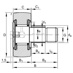 FAG KRE16-A  Kam Takipçisi