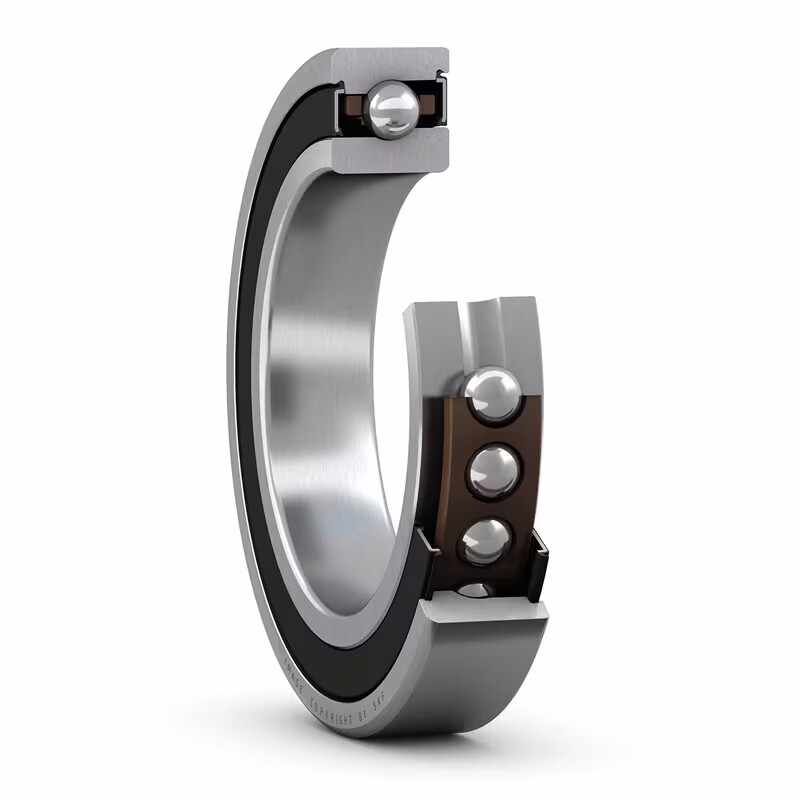 SKF S 7024 CE/P4ADGA Eğik Bilyalı Rulman (Dış Çap 180mm - Genişlik 56mm)