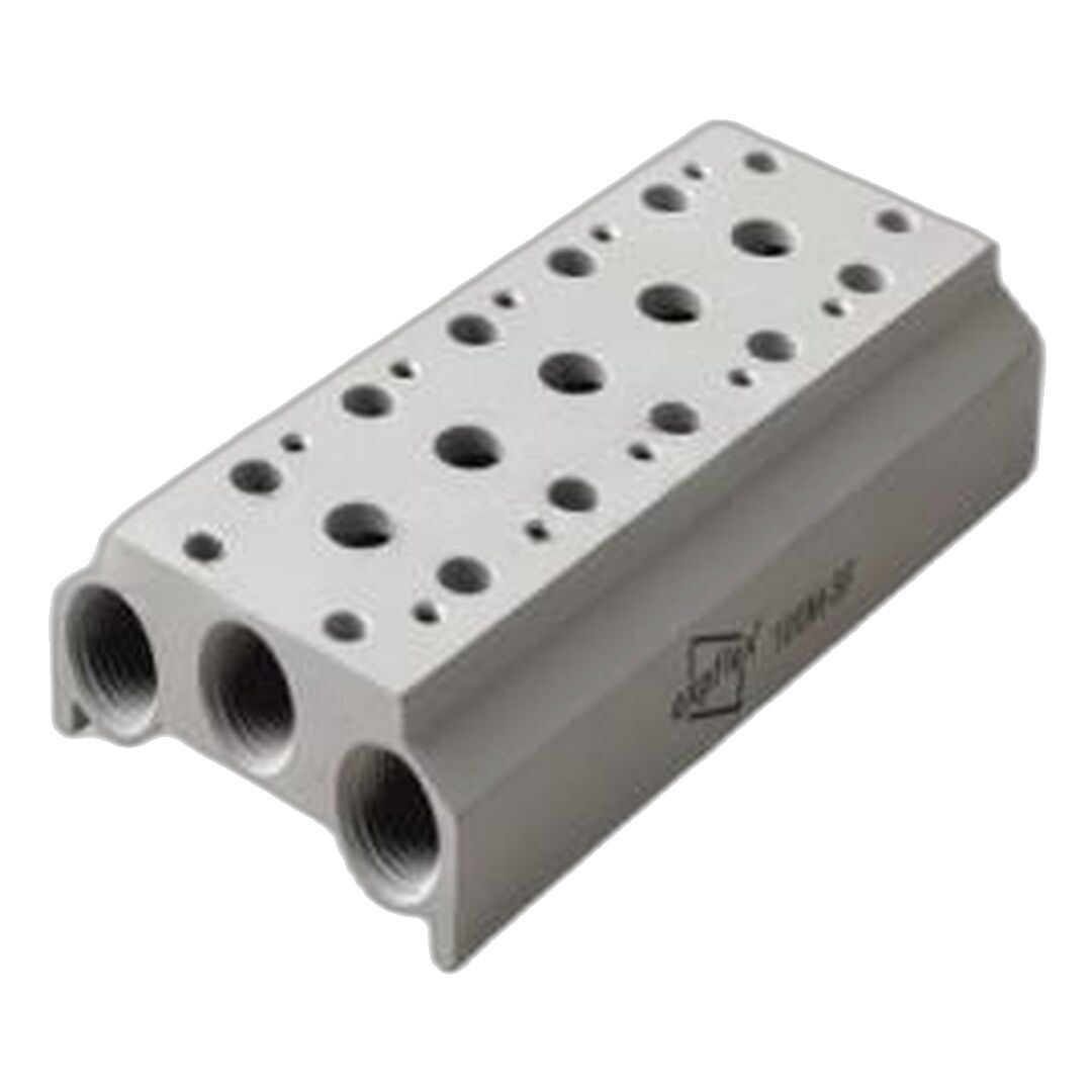 EXPFLEX 100M Serisi Manifolt 1/8'' Pnömatik Manifolt (Pleyt) 100M6F