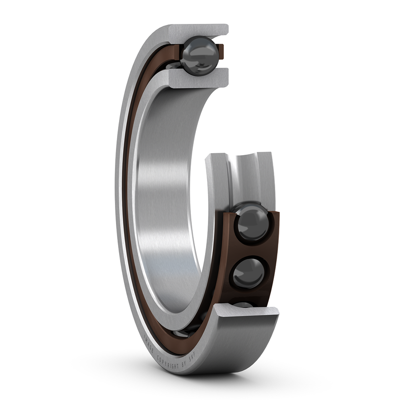 SKF 7001-CD-GA/HC P4A Eğik Bilyalı Rulman (Dış Çap 28mm - Genişlik 8mm)