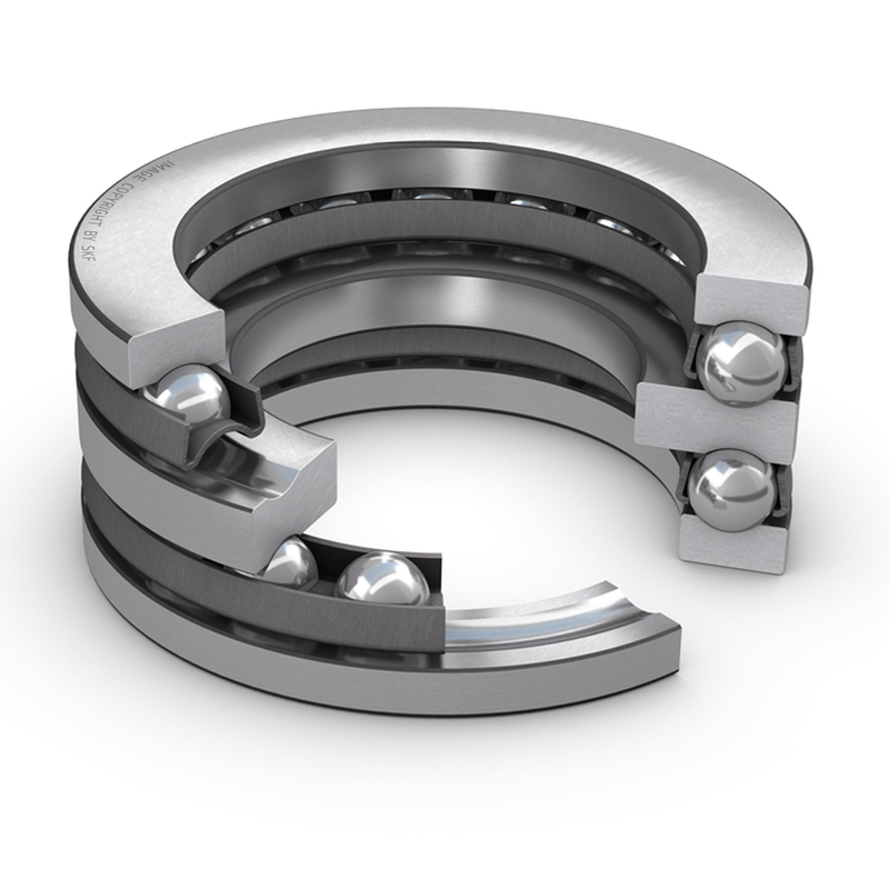 SKF 52314 Eksenel Sabit Bilyalı Rulmanlar (Dış Çap 125mm - Genişlik 72mm)
