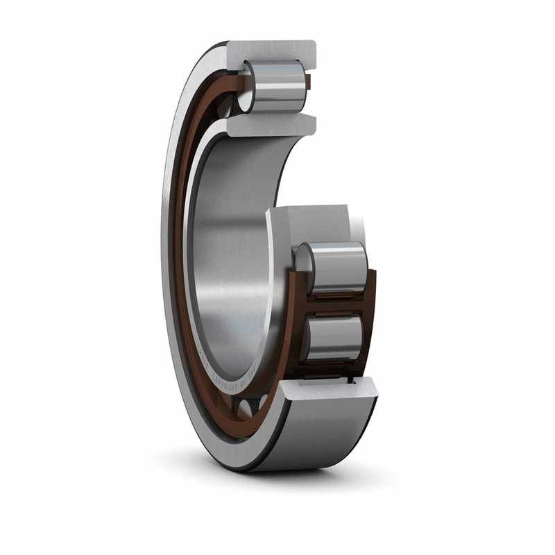 SKF NU 2207 ECP/CNM Silindirik Makaralı Rulmanlar (Dış Çap 72mm - Genişlik 23mm)
