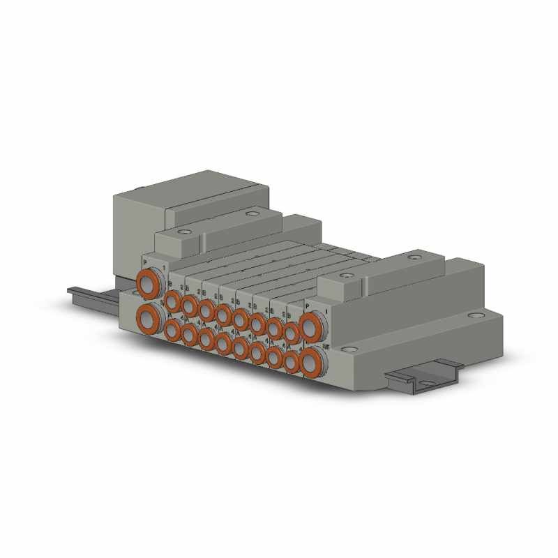 SMC Ss5V1 Manifoldu Sv1000 Ø16mm SS5V1-W16CD-08B-C6