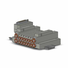 SMC Ss5V1 Manifoldu Sv1000 Ø16mm SS5V1-16FD1-06B-C6