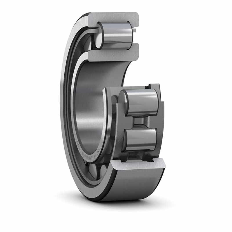SKF NJ 2217 ECJ/C3 Silindirik Makaralı Rulmanlar (Dış Çap 150mm - Genişlik 36mm)