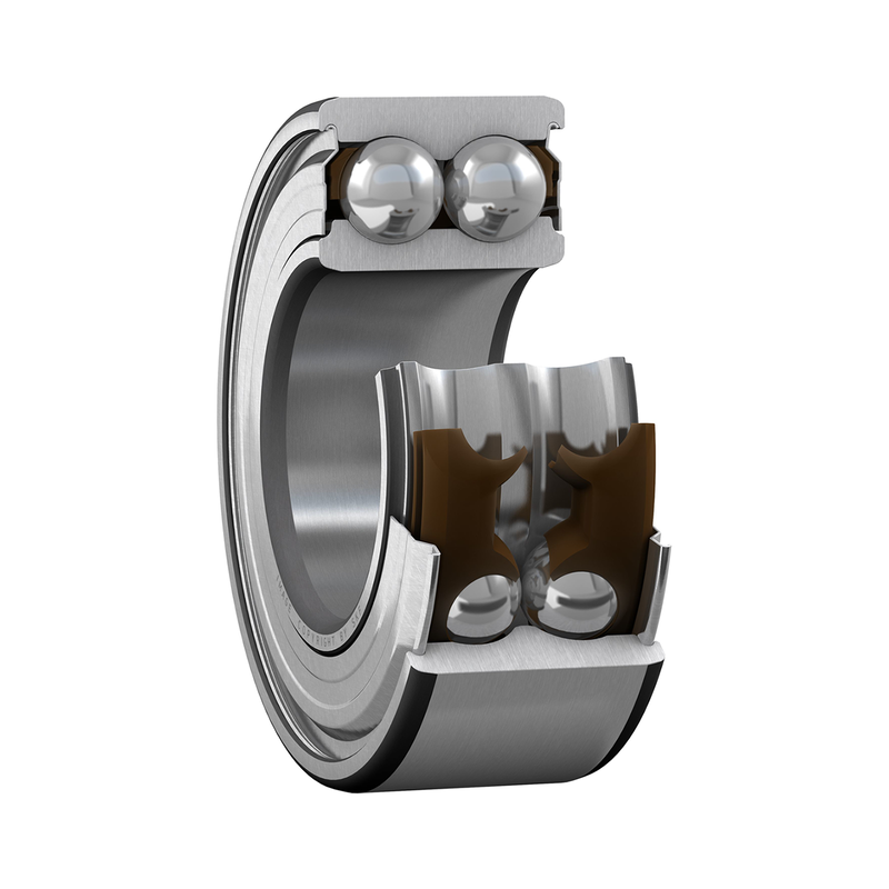 SKF 3304 A-2Z-TN9/C3-VT113 Eğik Bilyalı Rulman (Dış Çap 52mm - Genişlik 22,20 mm)