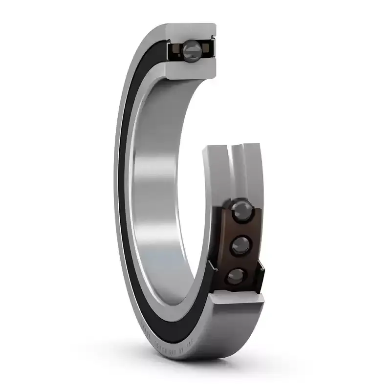 SKF S7017 ACBGA/HCP4A Eğik Bilyalı Rulman (Dış Çap 130mm - Genişlik 22mm)