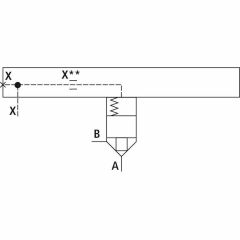 Rexroth R900938073 2 yollu kartuş valfleri Mantık elemanları - yönlü fonksiyon