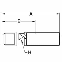 Parker Hannifin 1YHTX-4-025-PL Hidrolik Aksesuar