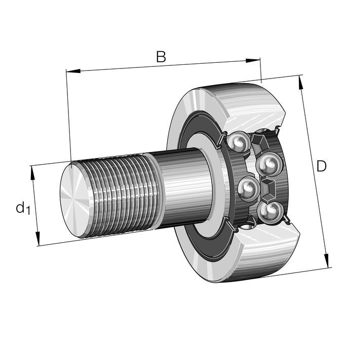 INA KR5202-2RS  Kam Takipçisi