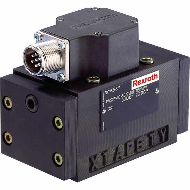 Rexroth R901387450 Oransal, yüksek tepkili ve servo valfler Yönlü servo valfler