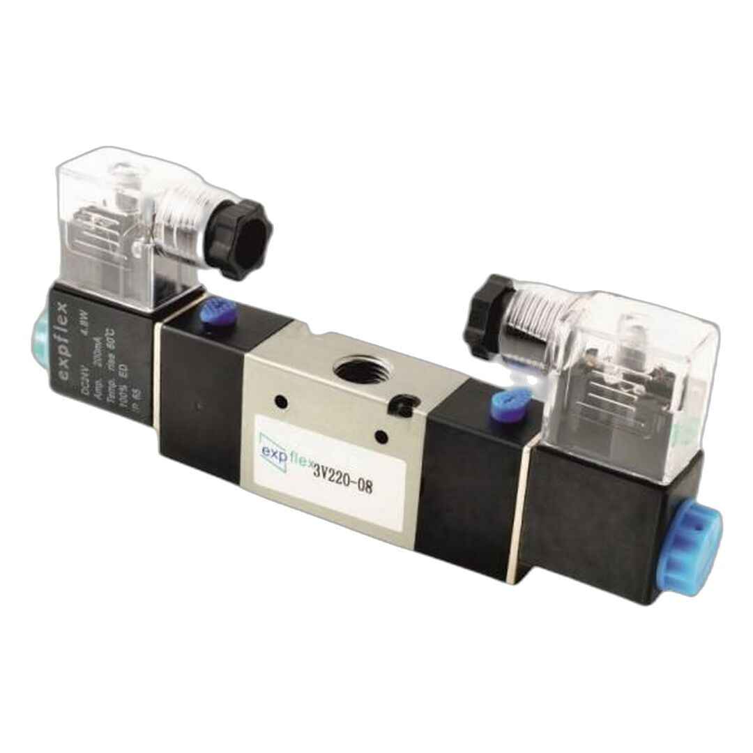 EXPFLEX 3V220-08 1/4 3-2 N.K 1/4'' 3V 3-2 Valf Bobini 3V220-08