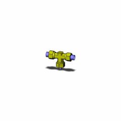SMC Kf Ekleme Parçaları Ø10mm KFT10N-00