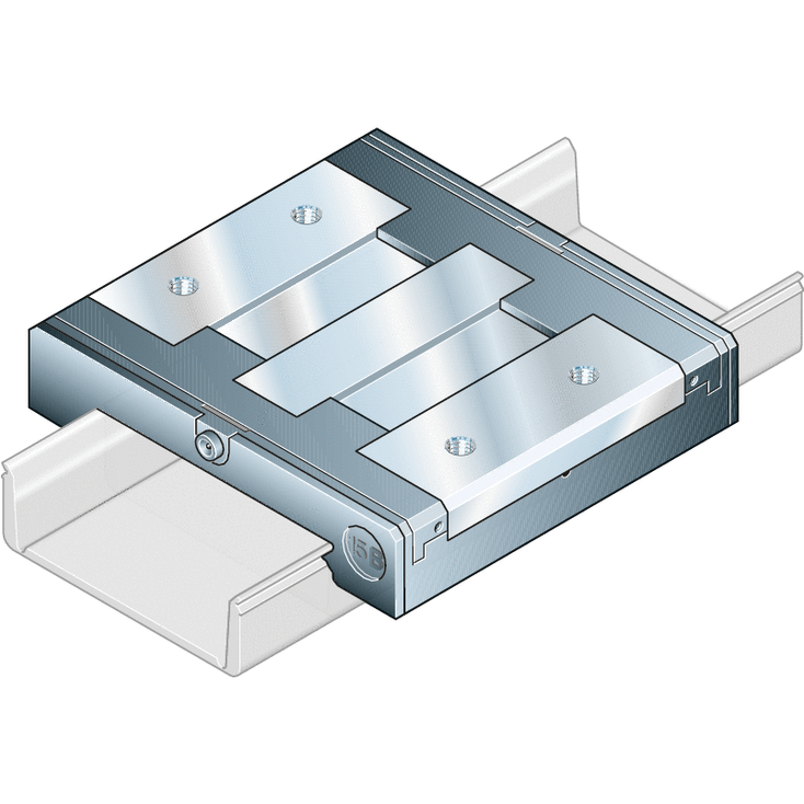 Rexroth R044359301 Profilli Ray Sistemleri Minyatür Bilyalı Ray Sistemleri