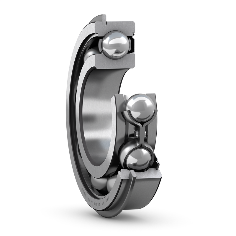 SKF 6214-Z-NR Sabit Bilyalı Rulmanlar (Dış Çap 134.70mm - Genişlik 24 mm)