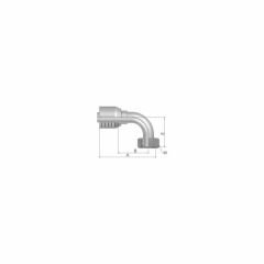Parker Hannifin 11C70-25-10 Hidrolik Aksesuar
