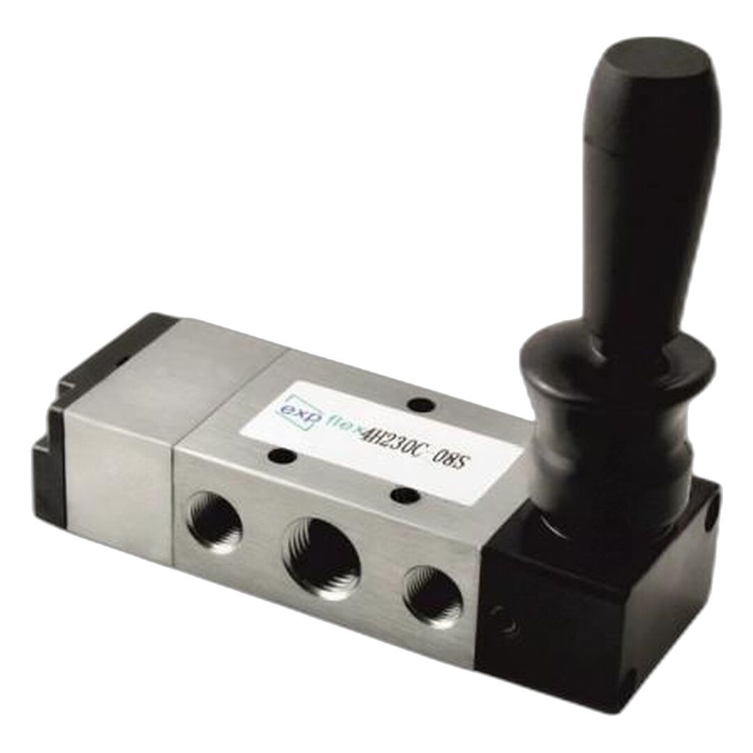 EXPFLEX 4H230C-08S 1/4'' 5-3 Yaylı K.M 1/4'' 5-3 Pnömatik Valf 4H230C-08-S