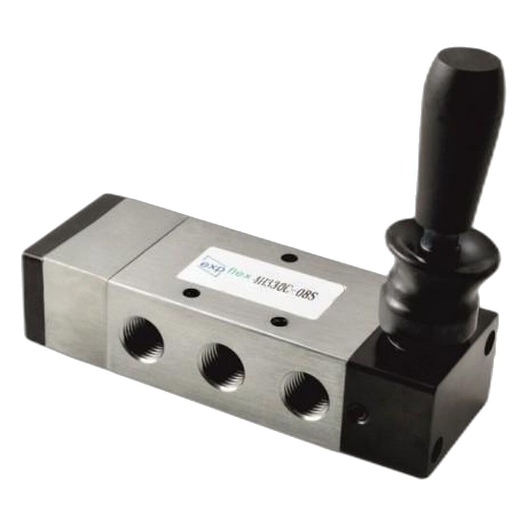 EXPFLEX 4H330C-08S 1/4'' 5-3 YAYLI K.M G.Gövde 1/4'' 5-3 Pnömatik Valf 4H330C-08 S