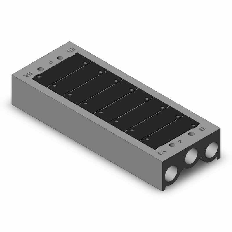 SMC Ss5Y5 Manifoldu Sy5000 Ø20mm SS5Y5-20-08-00F-Q