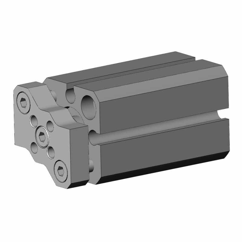 SMC Cqm Kompakt Kılavuz Çubuk Silindir Ø12mm CDQMB12-20