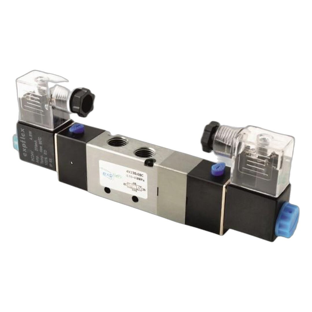 EXPFLEX 4V230C-08 1/4 5-3 K.M 1/4'' 4V 5-3 Valf Bobini 4V230C-08