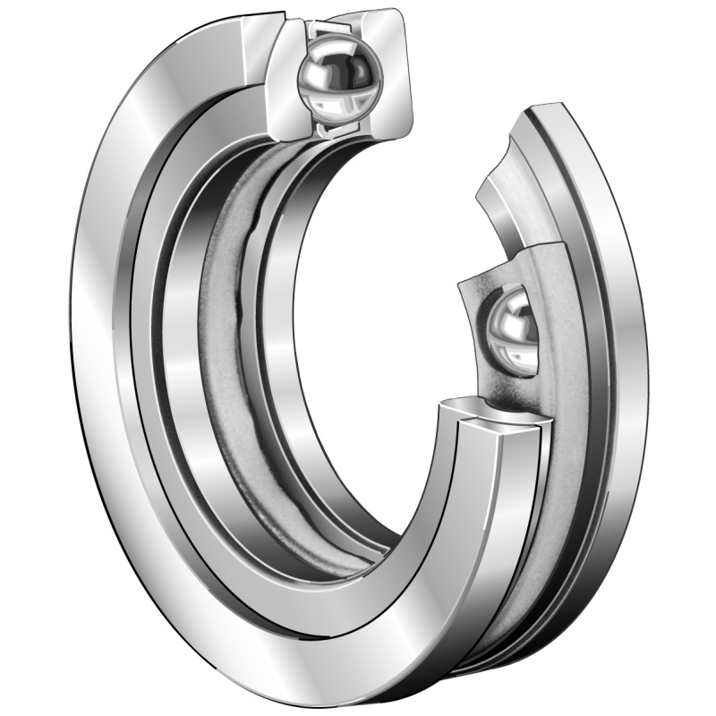 SKF U212 Bilyalı Baskı Rulman Pulları (Dış Çap 100mm - Genişlik 9mm)