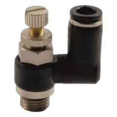 EXPFLEX ISSG Sersi Piston üstü kısmalı dirsek bağlantı çevirmeli 1/8'' Pnömatik Valf ISSG08-01