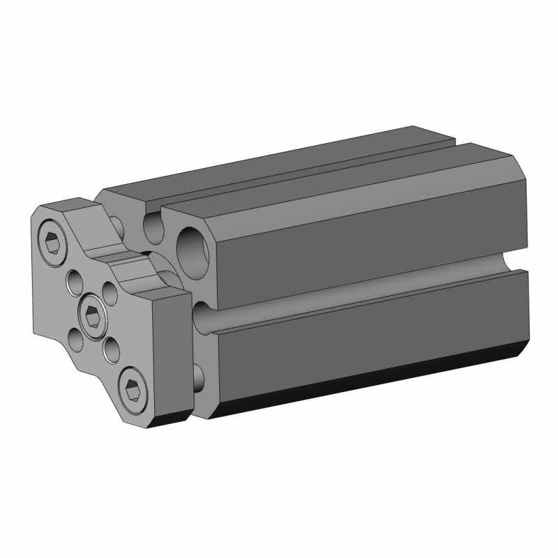 SMC Cqm Kompakt Kılavuz Çubuk Silindir Ø12mm CDQMB12-25