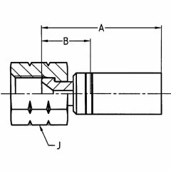 Parker Hannifin 106LX-8-08C Hidrolik Aksesuar