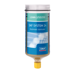 SKF LGWA 2/SD250NB Refill cartridge grease filled, without battery for Electro-mechanical cabled single point lubricator