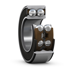 SKF 3208 A-2RS1-TN9/W64 Eğik Bilyalı Rulman (Dış Çap 80mm - Genişlik 30,20 mm)