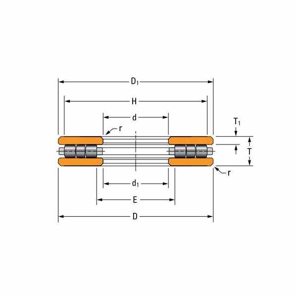 TIMKEN S-4791-A  Makaralı Eksenel Rulmanlar
