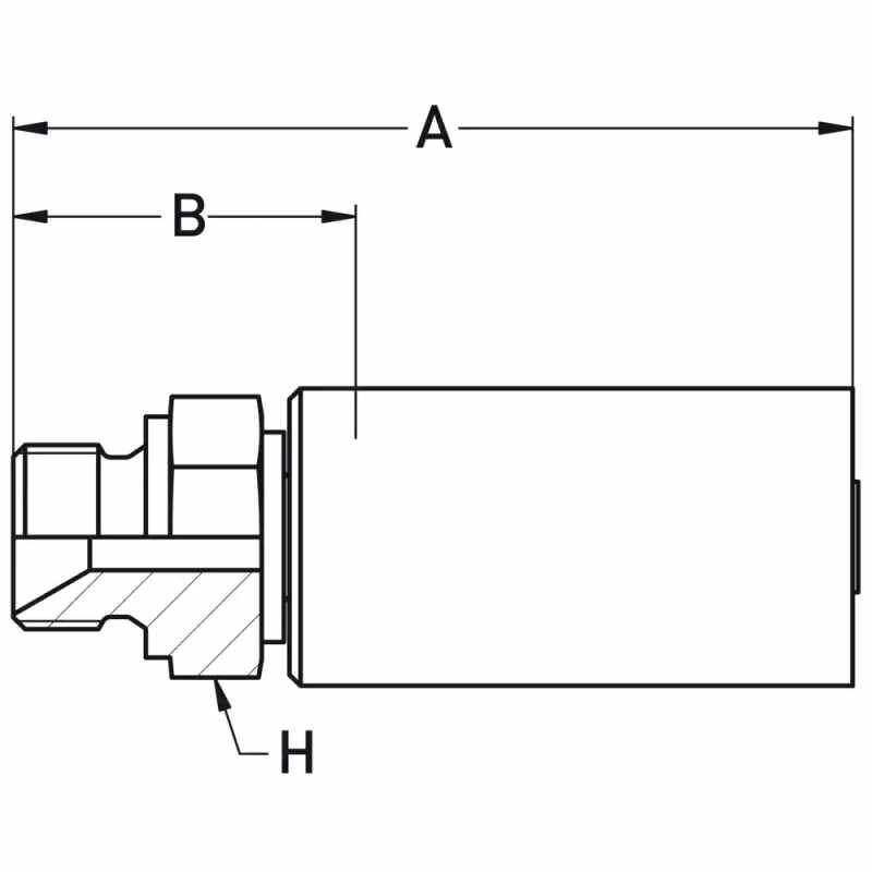 Parker Hannifin 1D9LX-4-04 Hidrolik Aksesuar