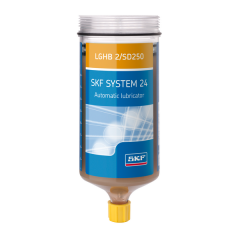 SKF LGHB 2/SD250NB Refill cartridge grease filled, without battery for Electro-mechanical cabled single point lubricator