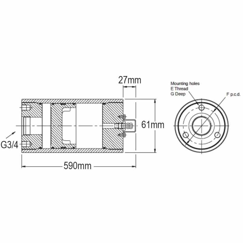 Parker Hannifin 20151903620 Akümülatör