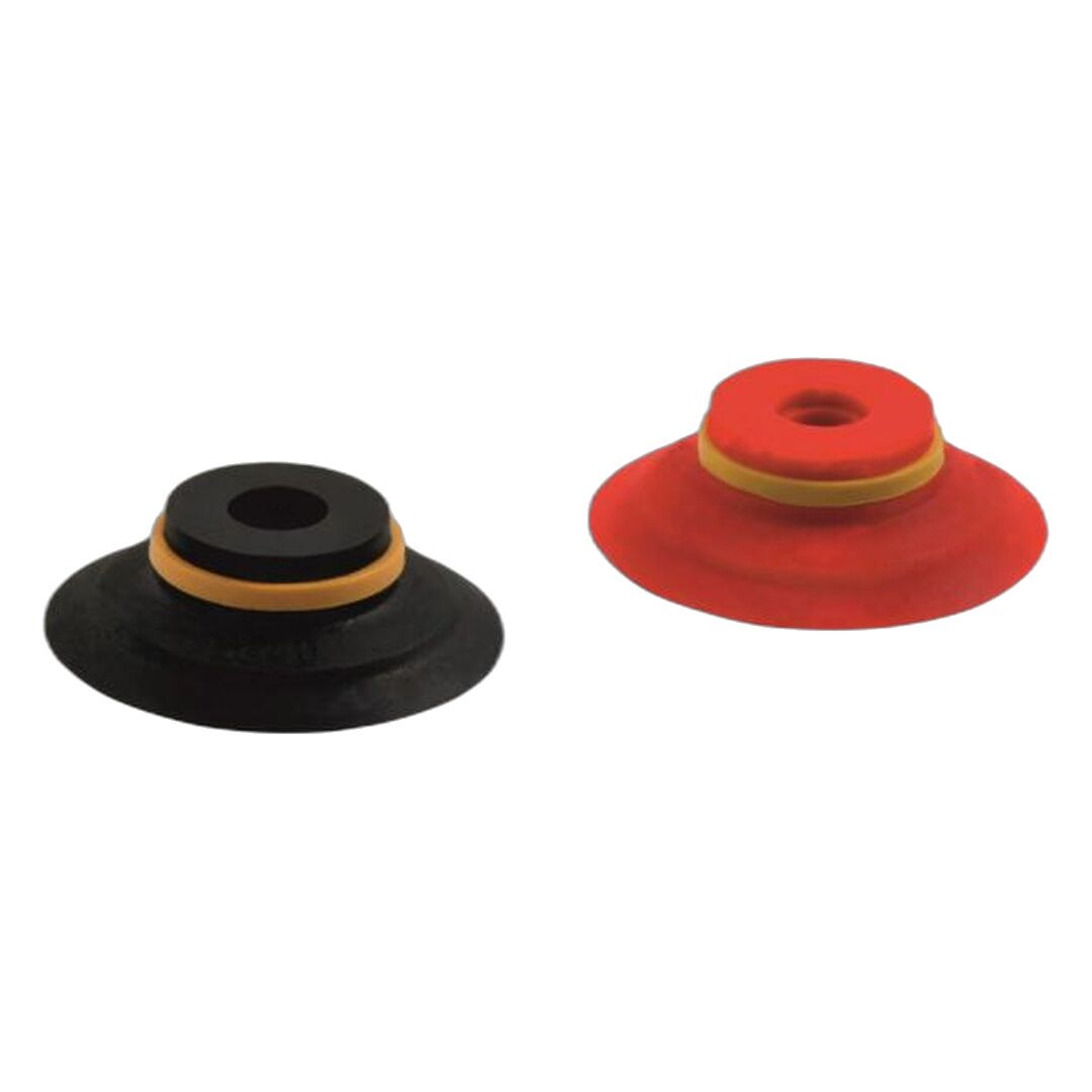 VOWELL SU Serisi düz tip vantuzlar 1/8'' Ø80 mm Vakum Vantuzu SU80N-G1F