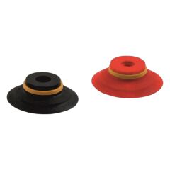 VOWELL SU Serisi düz tip vantuzlar 1/8'' Ø80 mm Vakum Vantuzu SU80N-G1F