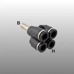 EXPFLEX PXJ06 1544- 6 Mm Boru Girişli 6'lı Ye