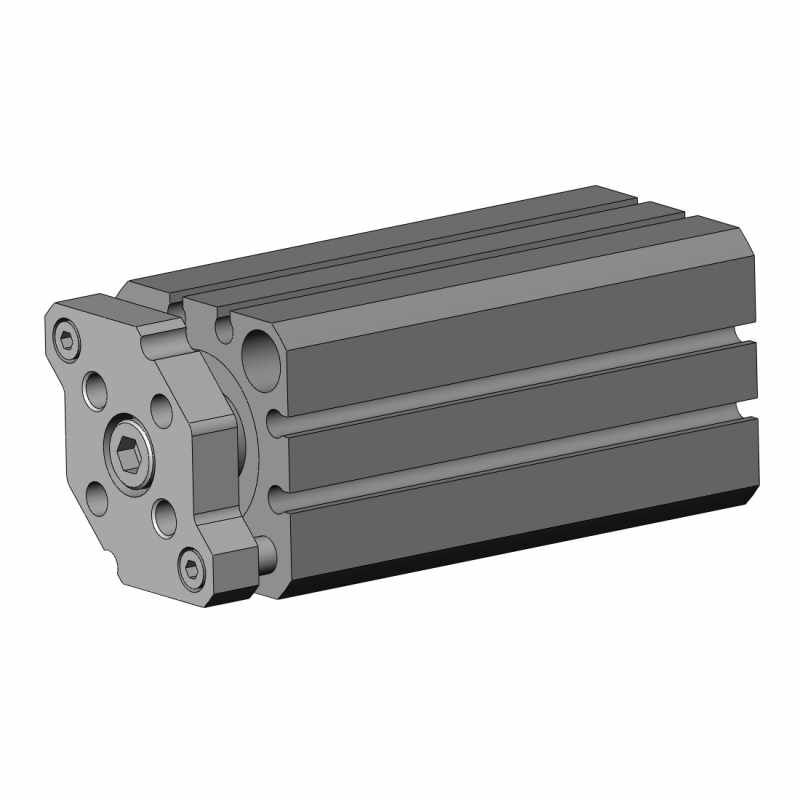 SMC Cqm Kompakt Kılavuz Çubuk Silindir Ø25mm CDQMB25-50