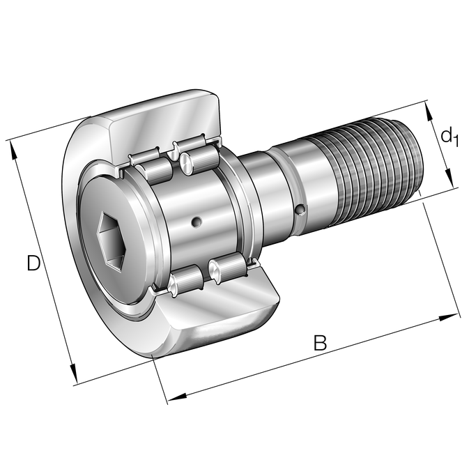 INA PWKR40-2RS-RR-XL  Kam Takipçisi