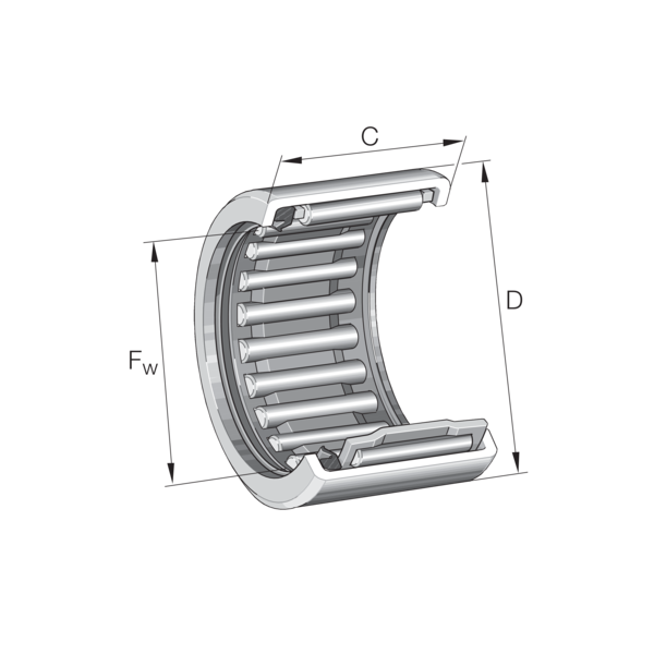 INA SCE1211P  İğneli Rulman