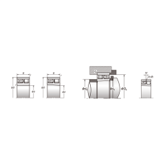 NSK NN3018-MB-KR-E44-CC1-P4 Çift Sıralı