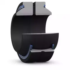 SKF GEH 35 ES-2RS/C2 Küresel Düz Rulmanlar (Dış Çap 62mm - Genişlik 35mm)