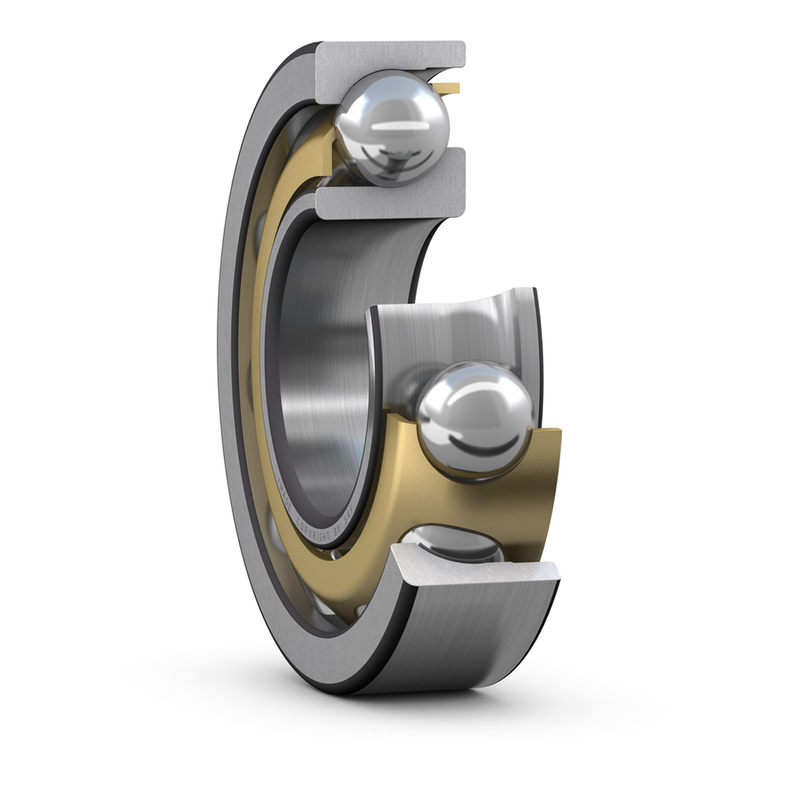 SKF 7205 BE-GB-Y Eğik Bilyalı Rulman (Dış Çap 52mm - Genişlik 15mm)