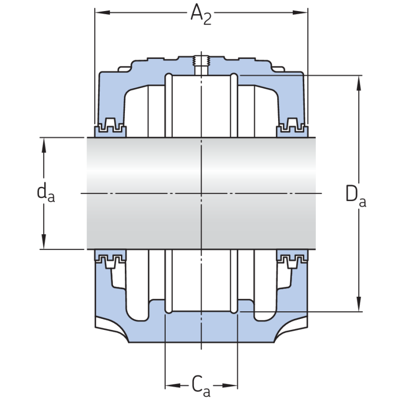 SKF SAF517 Monteli Üniteler
