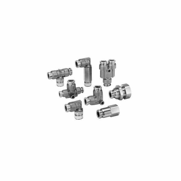 SMC Pirinç Hızlı Bağlantı 06mm KQB2P-06